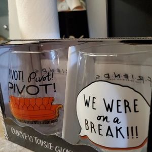 Friends wine glasses